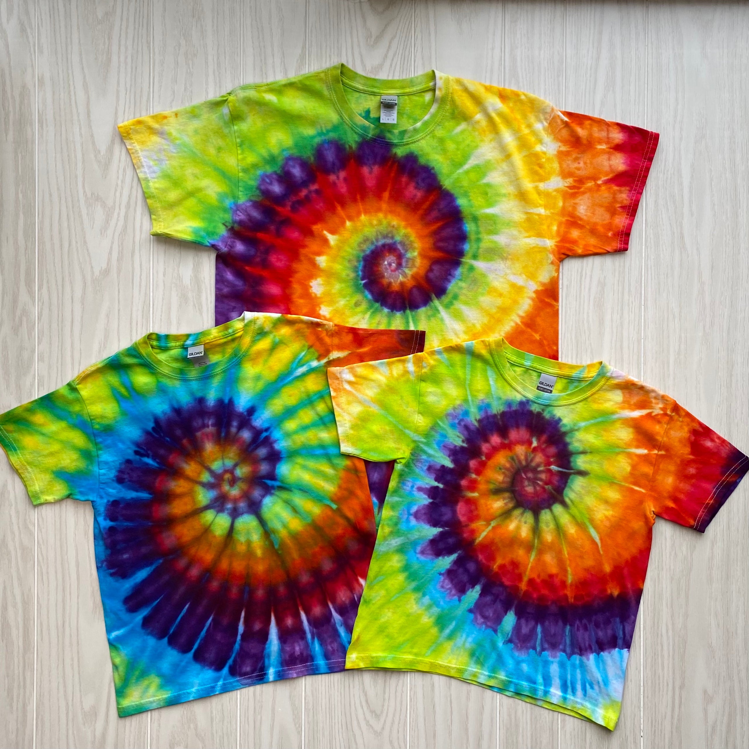 Ice Dye Tie dye Uniquely Customized By Lauren Faye Simply Spiral